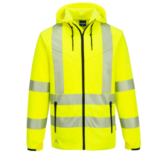 PORTWEST KX3 Sport Hi-Vis Zipped Hoodie