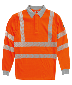 Quantum Inherent FR ARC Long Sleeve Polo Shirt