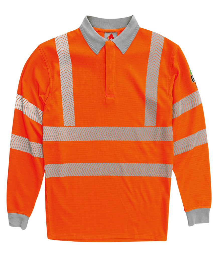 Quantum Inherent FR ARC Long Sleeve Polo Shirt