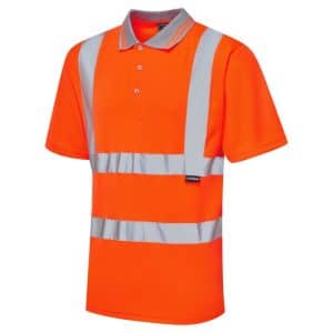 Hi Vis Rail Spec Short Sleeve Polo