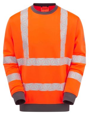 Pulsar REACT Hi Vis Quarter Zip Sweatshirt