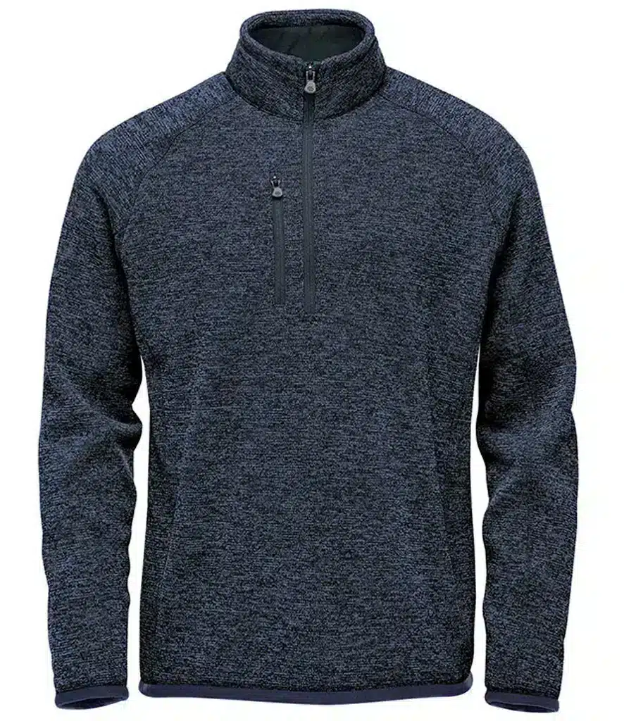 Stormtech FHP-1 Avalante 1/4 Zip Fleece Navy/Heather