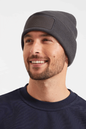 Uneek UC411 Rectangular Patch Beanie