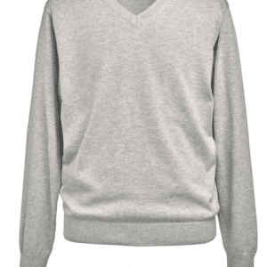 Brook Taverner Boston Silver V-Neck Jumper