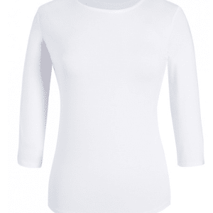 Brook Taverner Mira Ladies White Stretch Top