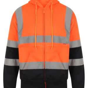 Kapton Hi Vis Visibility Two Tone Hooded Sweatshirt