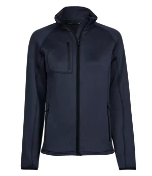 Tee Jays T9101 Ladies Navy Stretch Fleece Jacket