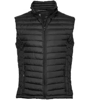 Tee Jays T9632 Black Zepelin Padded Bodywarmer