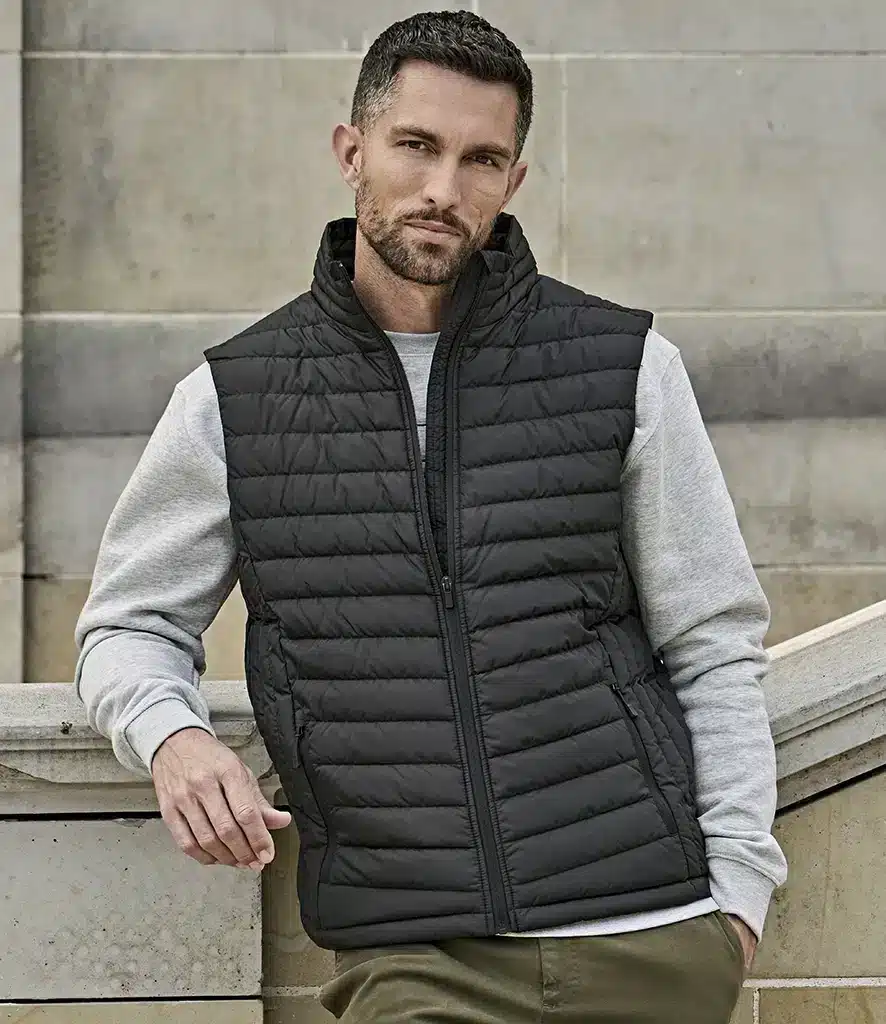 Tee Jays T9632 Black Zepelin Padded Bodywarmer