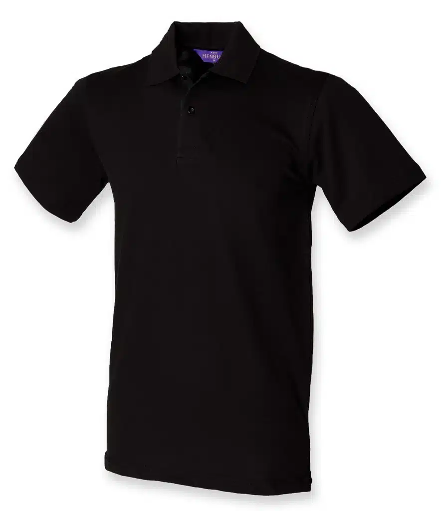Henbury H305 Stretch Cotton Pique Polo Shirt