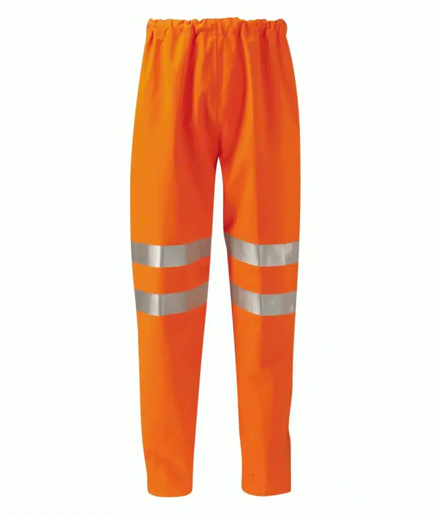 Hi Vis Rhine Gore-Tex 3 Layer EN471 Rail Spec Over Trousers