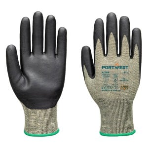 Portwest A120 PU Palm Glove Black - Pack of 12