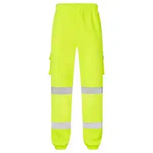 Hi Vis Yellow Jogging Bottoms